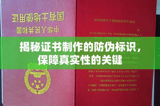鄯善揭秘证书制作的防伪标识，保障真实性的关键