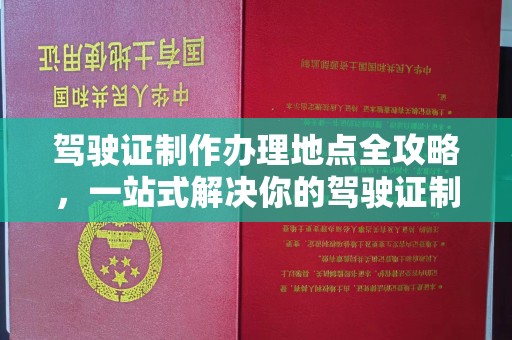 鄯善驾驶证制作办理地点全攻略，一站式解决你的驾驶证制作需求