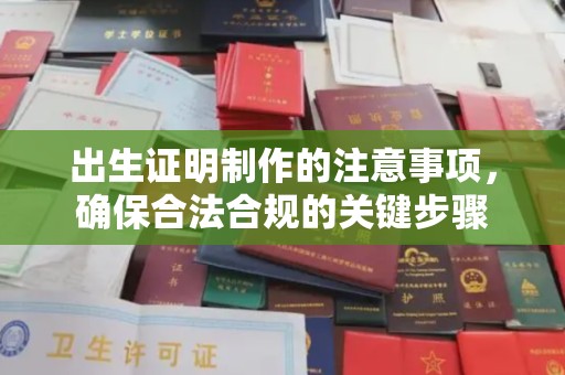 鄯善出生证明制作的注意事项，确保合法合规的关键步骤