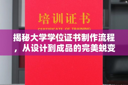 鄯善揭秘大学学位证书制作流程，从设计到成品的完美蜕变