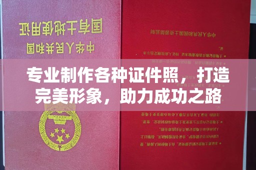 鄯善专业制作各种证件照，打造完美形象，助力成功之路