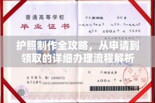 鄯善护照制作全攻略，从申请到领取的详细办理流程解析