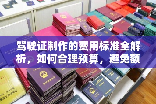 鄯善驾驶证制作的费用标准全解析，如何合理预算，避免额外支出